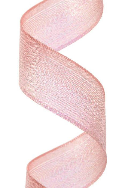 7/8" X 10yds Escape Ribbon Blush