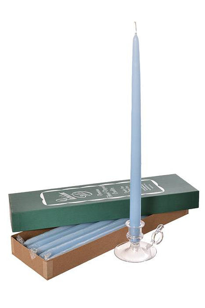 15" Patrician Taper Light Blue Box/12