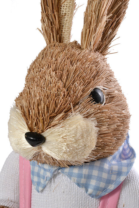 6.7" X 8.3" X 17.3" Rabbit Brown Set/2