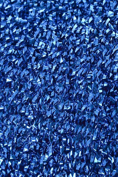 60" X 3yds Sponge Lurex Royal Blue