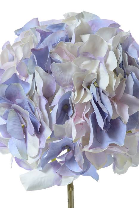 21" Silk Hydrangea Spray Lavender/cream