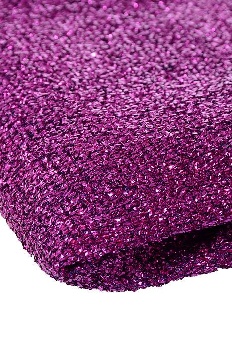 60" X 3yds Sponge Lurex Purple