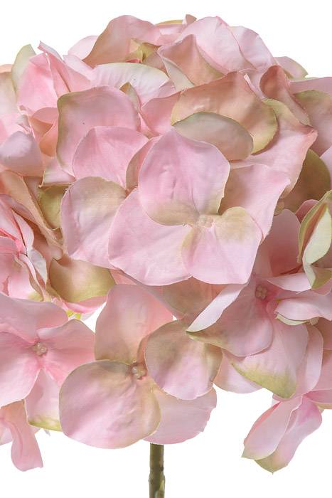 21" Silk Hydrangea Spray Mauve/green