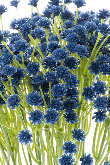 15" Artificial Baby Breath Royal Blue