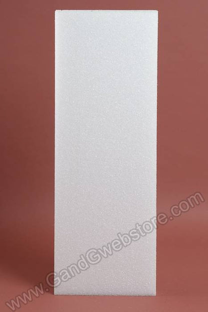 2&quot; X 12&quot; X 36&quot; Styrofoam Sheet White