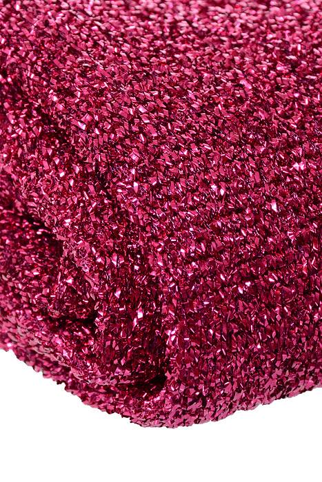 60" X 3yds Sponge Lurex Fuschia