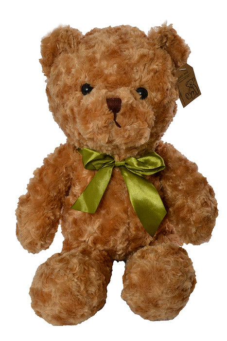 19" Teddy Bear With Bow Brown