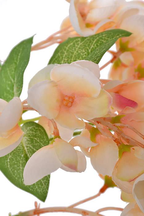 39.5" Hanging Silk Cassla Peach