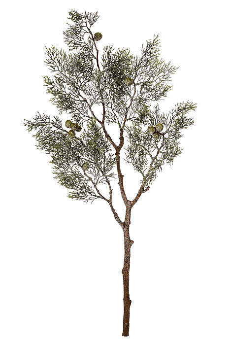 31" Frosted Cedar Spray Green