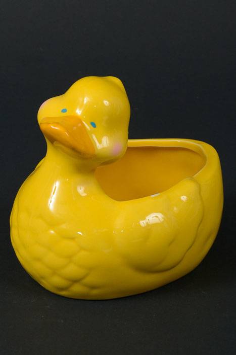 3.5" X 5.5" Duckie Planter Yellow