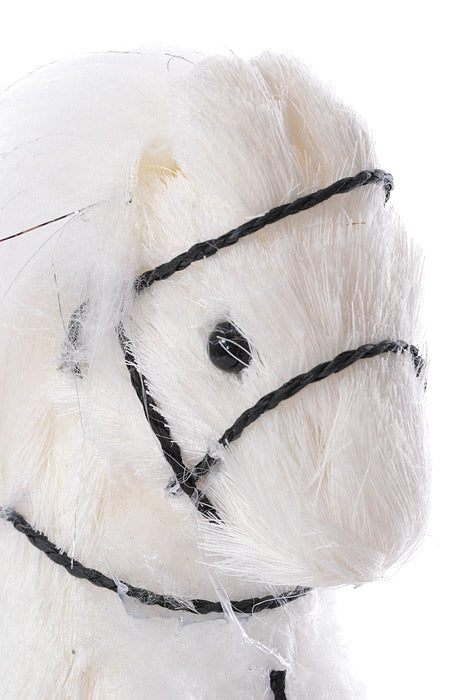 11.6" X 4" X 11" Horse White