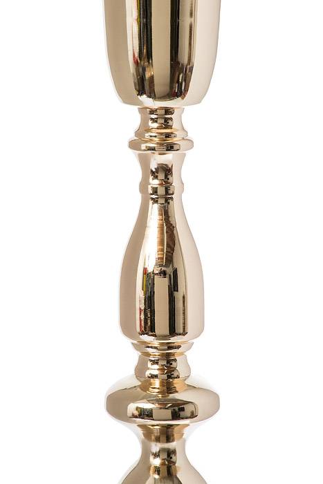 36" Metal Bouquet Stand Gold