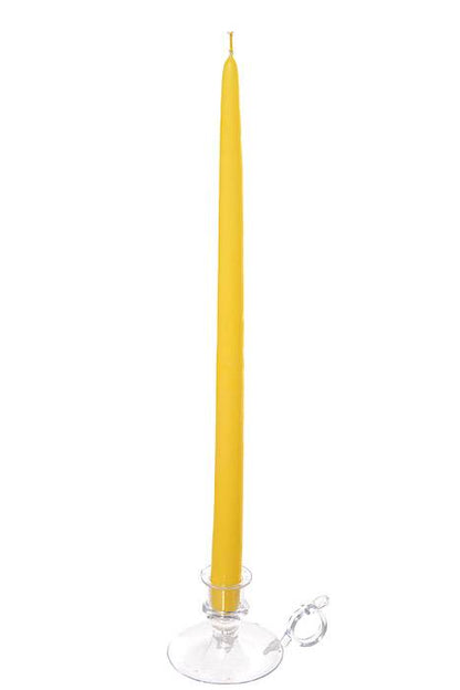 15" Patrician Taper Yellow Box/12