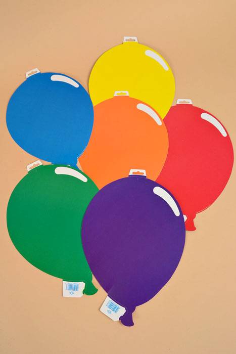 15&quot; Balloon Silhouette Assorted Pkg/6