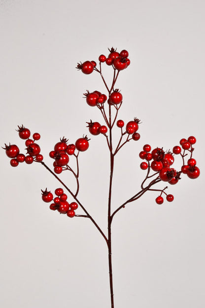 25" Waterproof Mixed Berry Spray Red