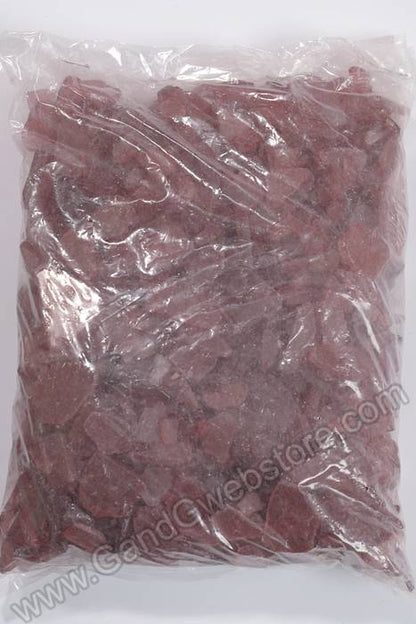 Painted Sea Glass Pkg/5lb Red