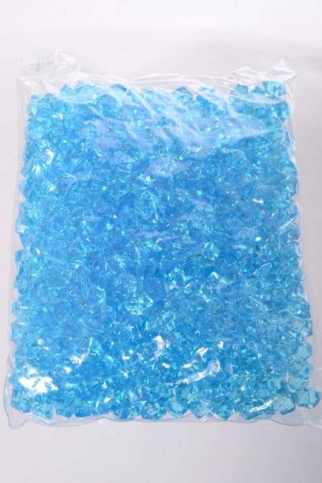 Small Acrylic Cube Turquoise Pkg/1lb