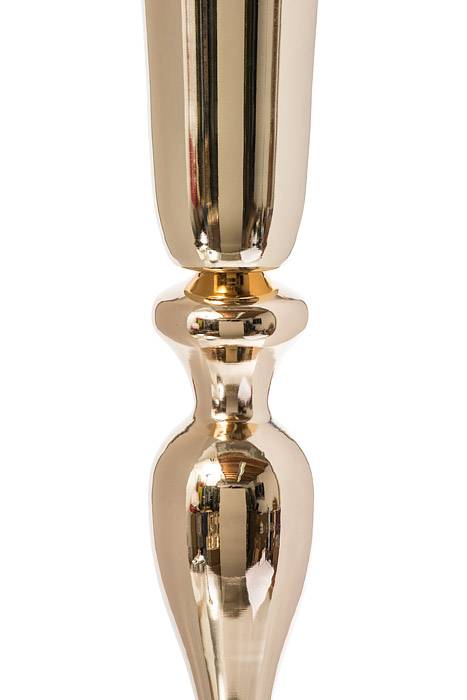 30" Metal Bouquet Stand Gold