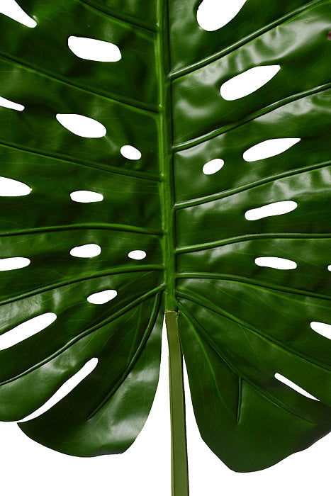 68" Monstera Leaf Stem Green