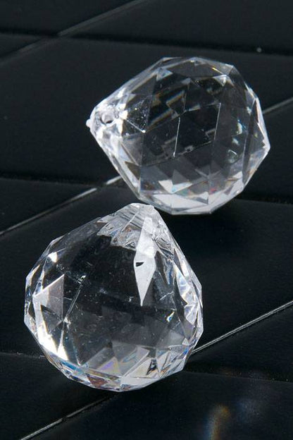 26mm Acrylic Drop Accessory Clear Pkg/12