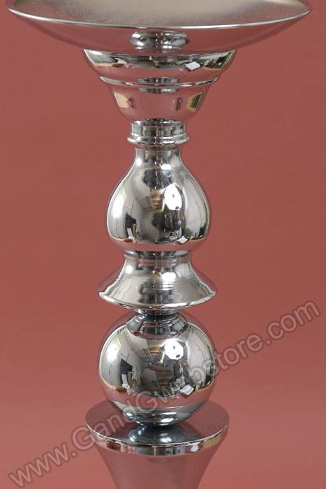 26.5" Aluminum Bouquet Holder Silver