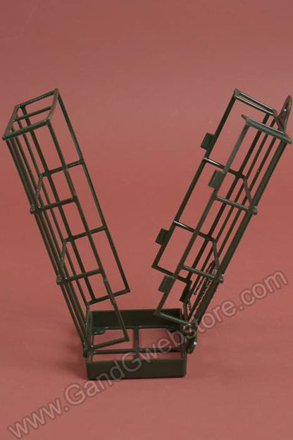 3.25&quot; X 4.5&quot; X 9.25&quot; Foam Mate Plastic Cage Green