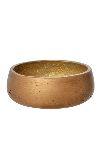 11" X 4.5" Mecca Bowl Gold