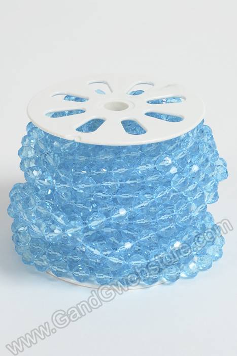 10yds Bead Garland Roll Turquoise