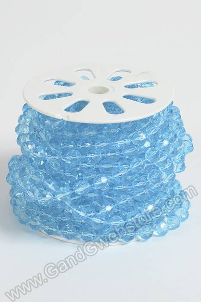 10yds Bead Garland Roll Turquoise