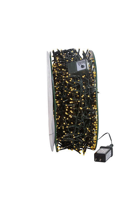 148Ft 1800 Light Led Rice Light Garland Warm White