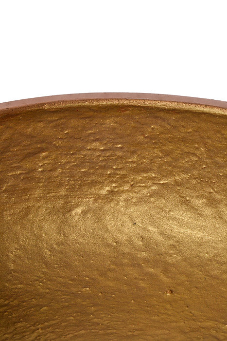 11" X 4.5" Mecca Bowl Gold