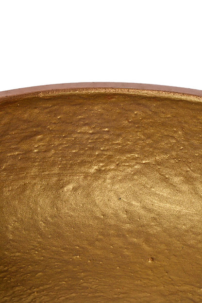 11" X 4.5" Mecca Bowl Gold