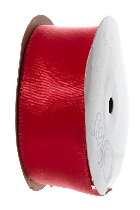 1-1/2&quot; x 25yds Wired Contessa Ribbon Red