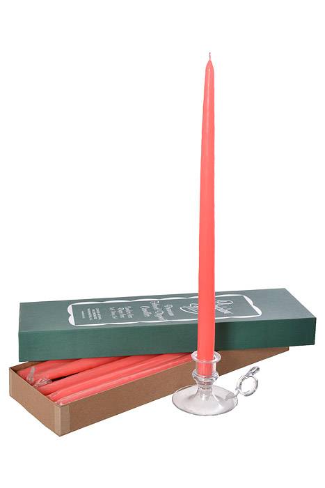 15" Patrician Taper Coral Box/12