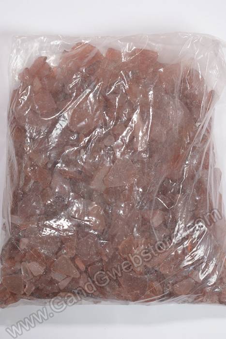 Painted Sea Glass Pkg/5lb Orange