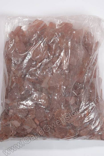 Painted Sea Glass Pkg/5lb Orange