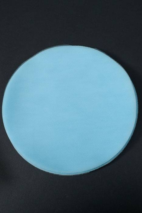9" Round Tulle Blue Pkg/50