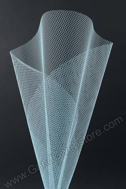 9" Round Tulle Blue Pkg/50