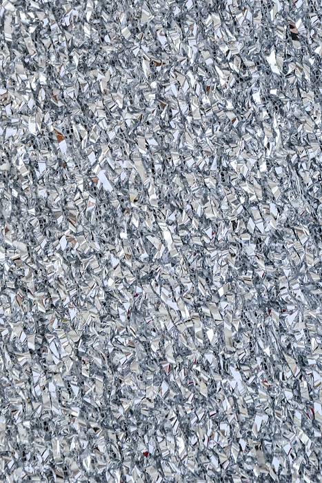 60" X 3yds Sponge Lurex Silver