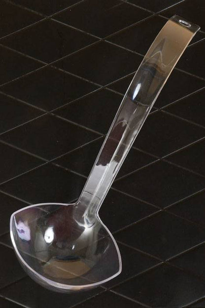 12" Heavy Duty Plastic Ladle Clear