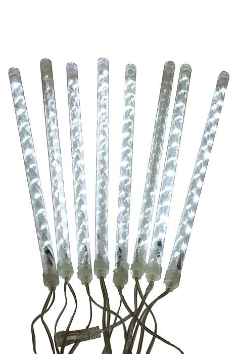 12" Led Light Sticks White 8pcs/set