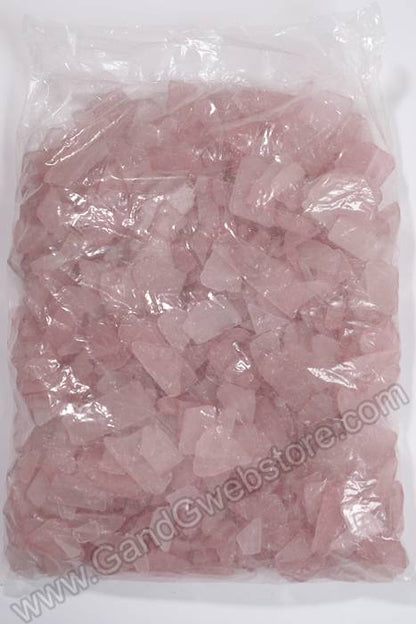 Painted Sea Glass Pkg/5lb Pink