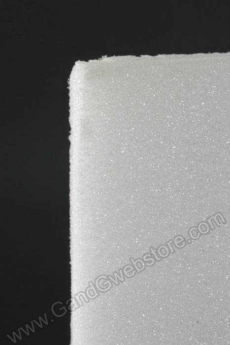 1/2" X 12" X 36" Styrofoam Sheet White