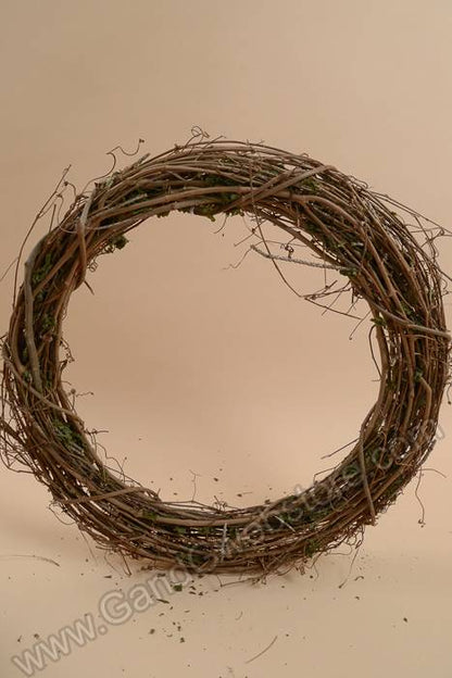 Natural Grapevine Wreath Brown
