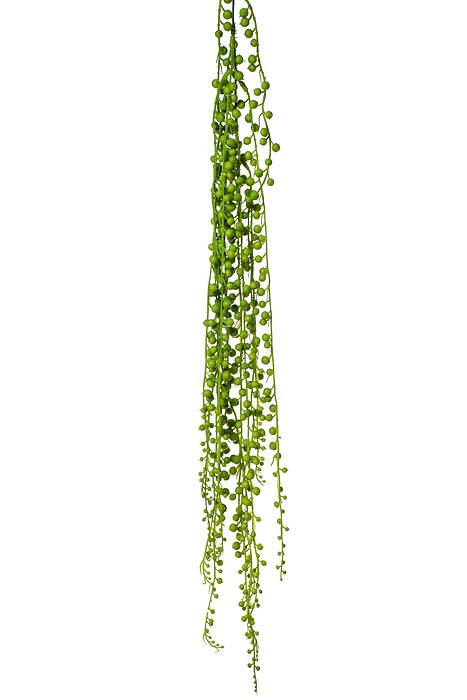35" String Of Pearls Hanging Pick Green