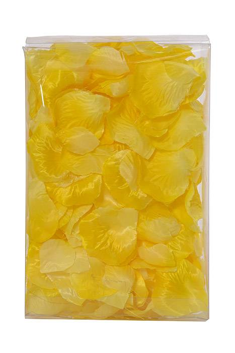 Rose Petals In Box Yellow