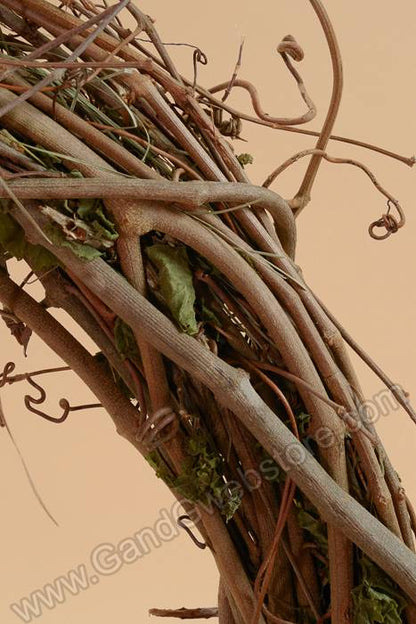 Natural Grapevine Wreath Brown
