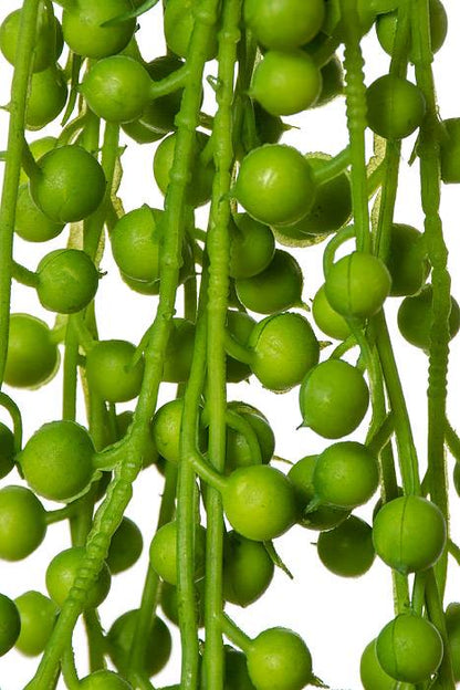 35" String Of Pearls Hanging Pick Green