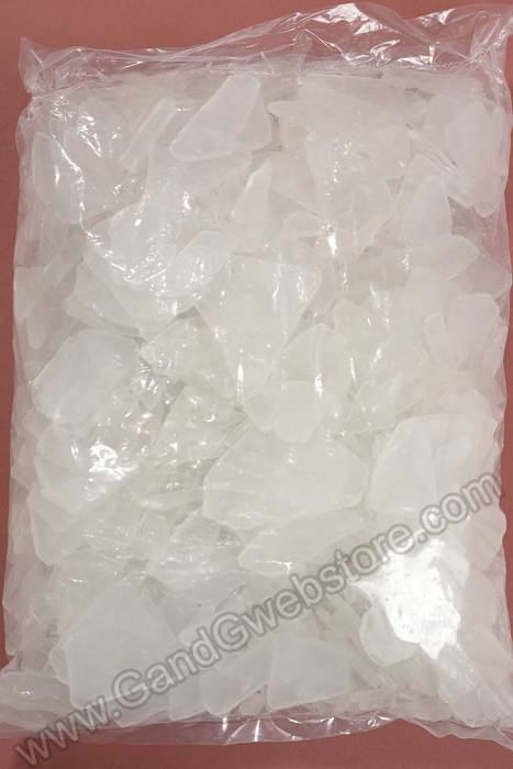 Painted Sea Glass Pkg/5lb Crystal