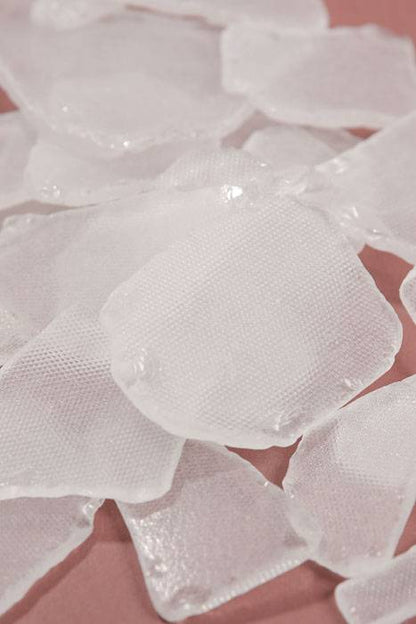 Painted Sea Glass Pkg/5lb Crystal